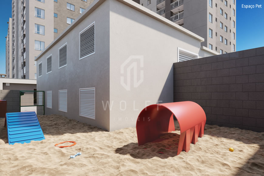 JD1252 - Ibiza Beach Club - Apartamento com 02 dormitórios