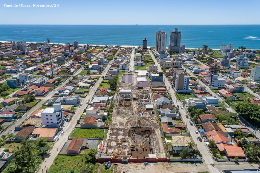 JD1252 - Ibiza Beach Club - Apartamento com 02 dormitórios