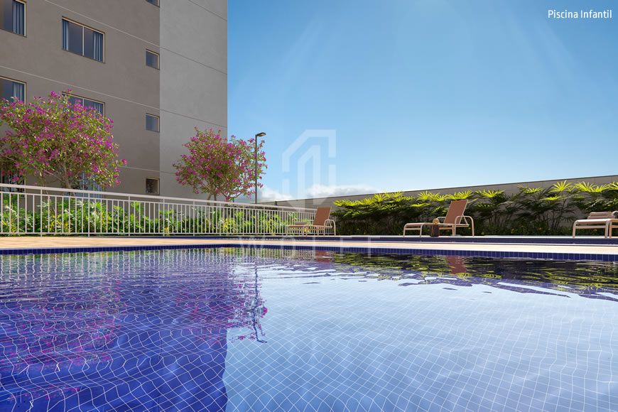 JD1252 - Ibiza Beach Club - Apartamento com 02 dormitórios