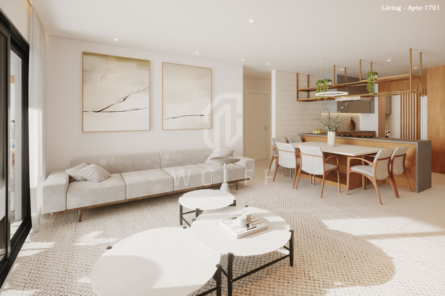 JD1254 - Apartamentos Frente Mar no Tabuleiro