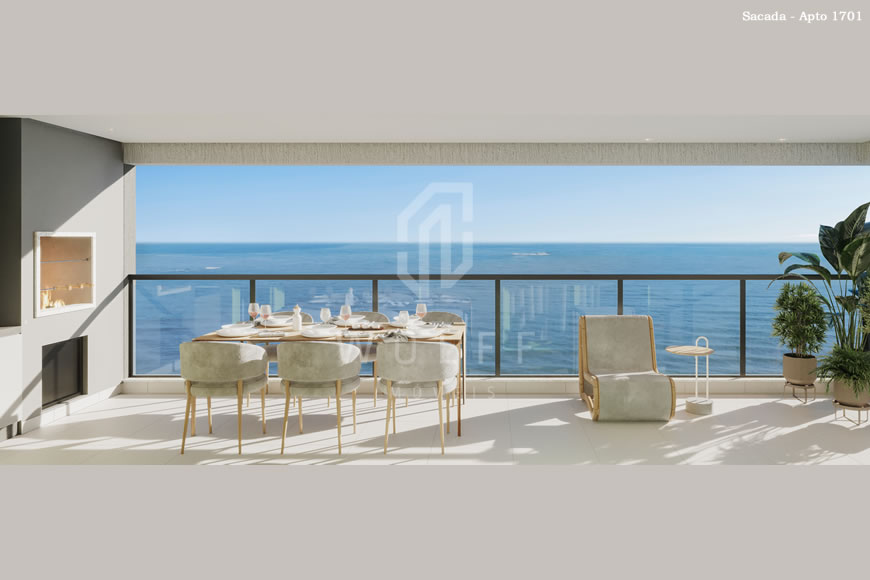 JD1254 - Apartamentos Frente Mar no Tabuleiro