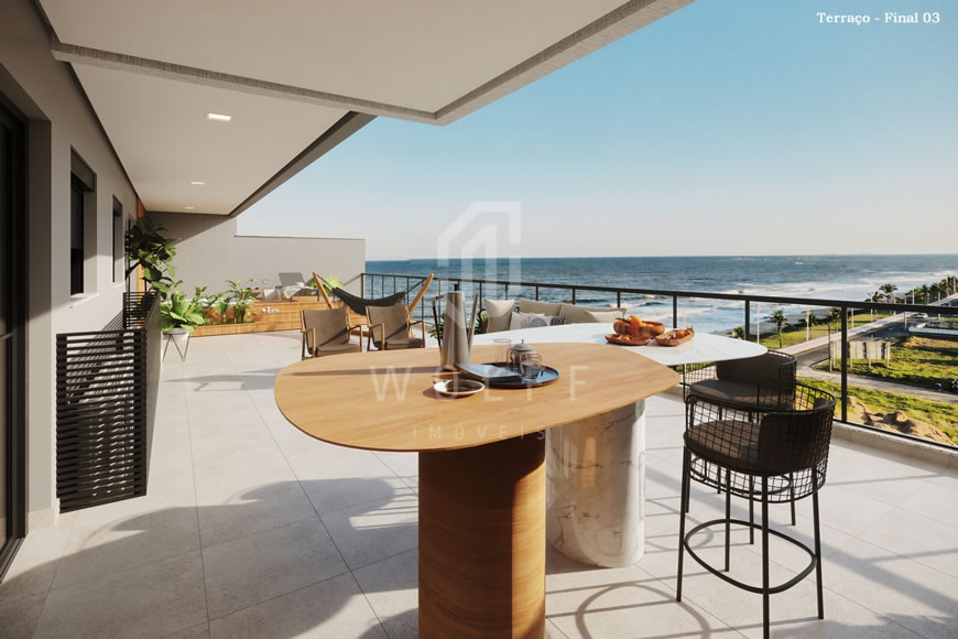 JD1254 - Apartamentos Frente Mar no Tabuleiro