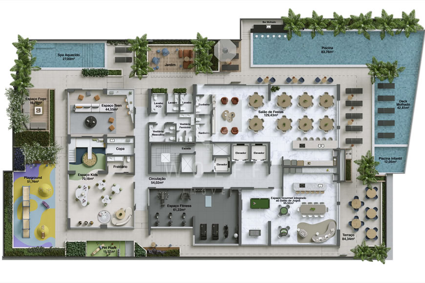 JD1260 - Apartamentos com Vista Mar Definitiva no Centro