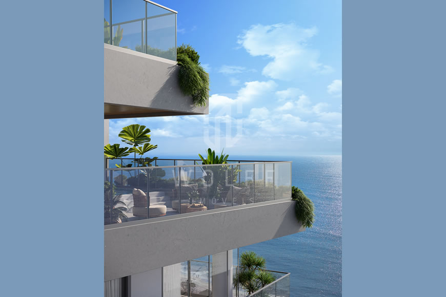JD1270  - Apartamentos com Excelente Projeto e Vista Mar