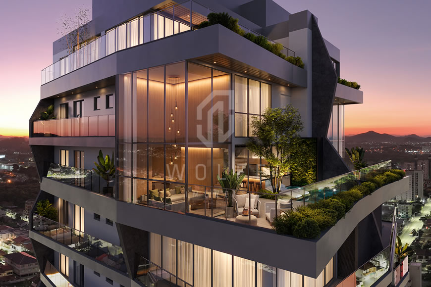 JD1270  - Bossa_Apartamentos_com Excelente Projeto e Vista Mar