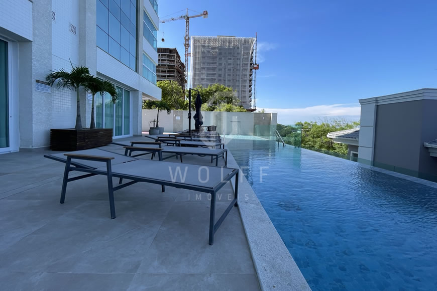 JD1271 - Apartamento Frente Mar Finamente Mobiliado