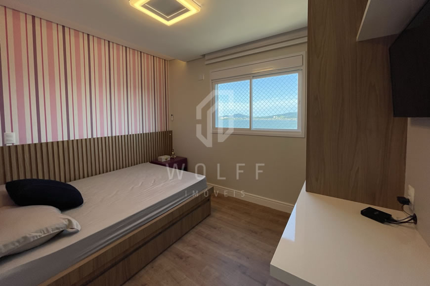 JD1271 - Apartamento Frente Mar Finamente Mobiliado