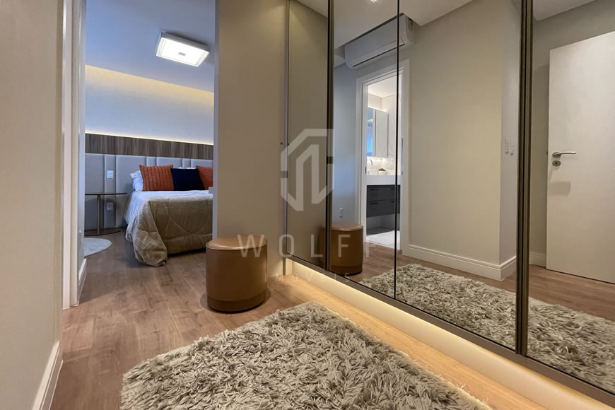 JD1271 - Apartamento Frente Mar Finamente Mobiliado