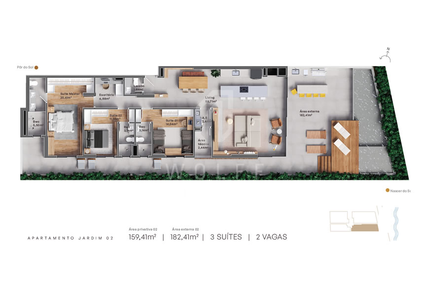 JD1282 - Apartamentos em Excelente Localização no Bairro Itajuba