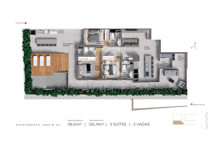 JD1282 - Apartamentos em Excelente Localização no Bairro Itajuba
