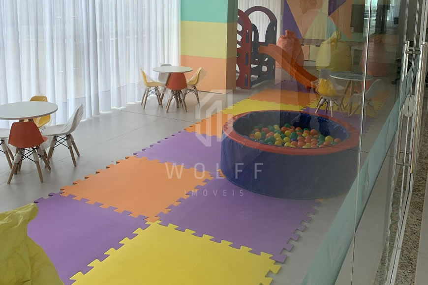 JD1287 - Apartamento Mobiliado com Excelente Vista Mar