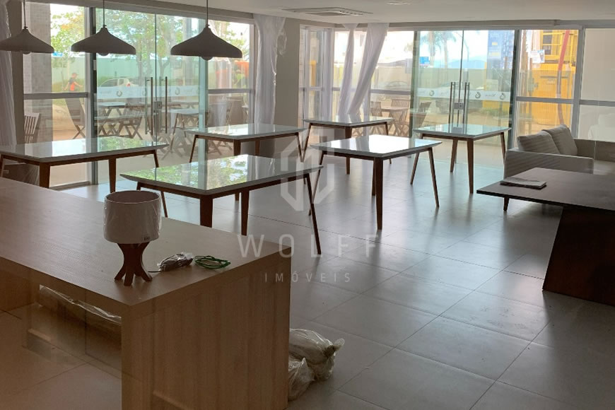 JD1287 - Apartamento Mobiliado com Excelente Vista Mar