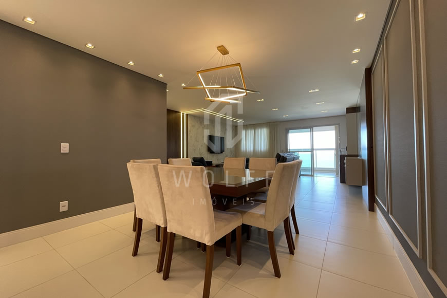 JD1287 - Apartamento Mobiliado com Excelente Vista Mar