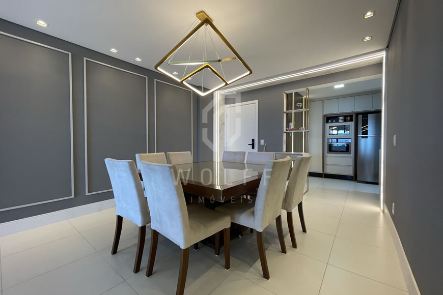 JD1287 - Apartamento Mobiliado com Excelente Vista Mar