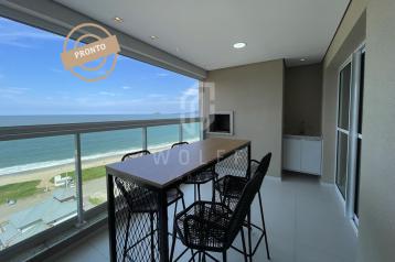JD1287 - Apartamento Mobiliado com Excelente Vista Mar