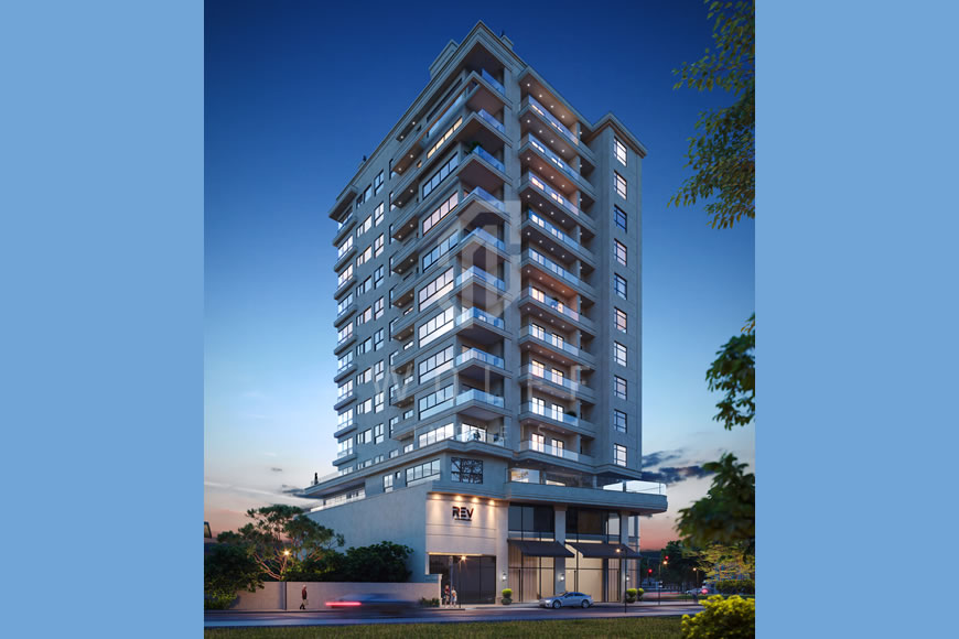 JD1301 - Apartamentos Estilo Neoclássico na Quadra Mar