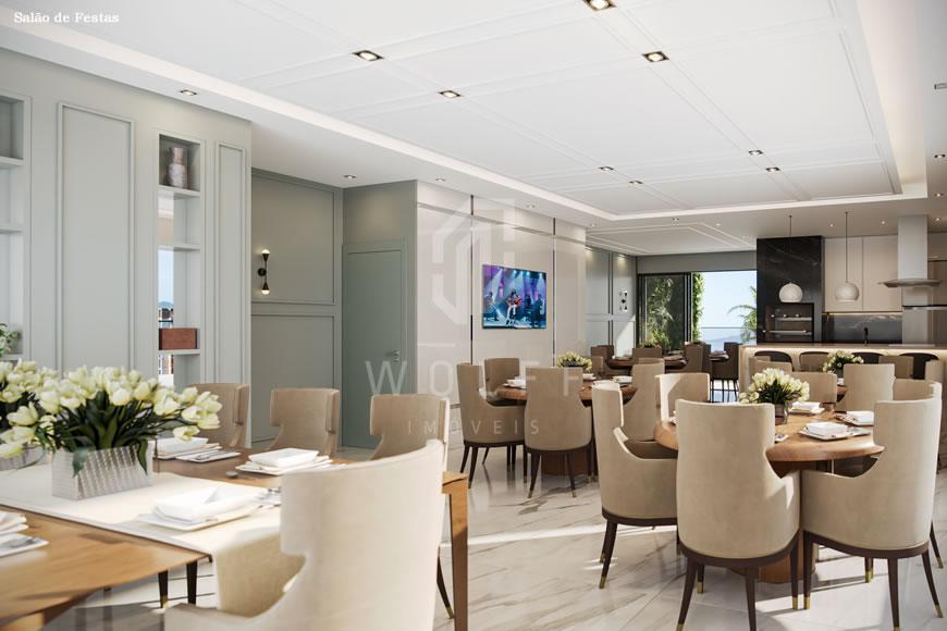 JD1301 - Apartamentos Estilo Neoclássico na Quadra Mar