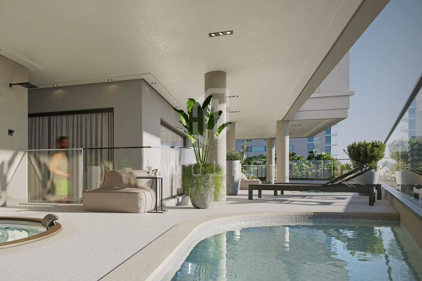 JD1301 - Apartamentos Estilo Neoclássico na Quadra Mar
