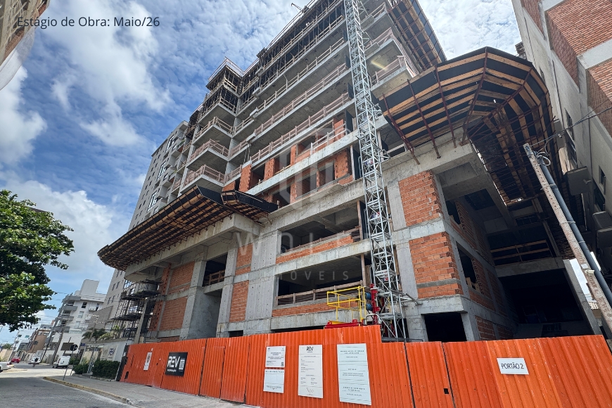 JD1301 - Apartamentos Estilo Neoclássico na Quadra Mar