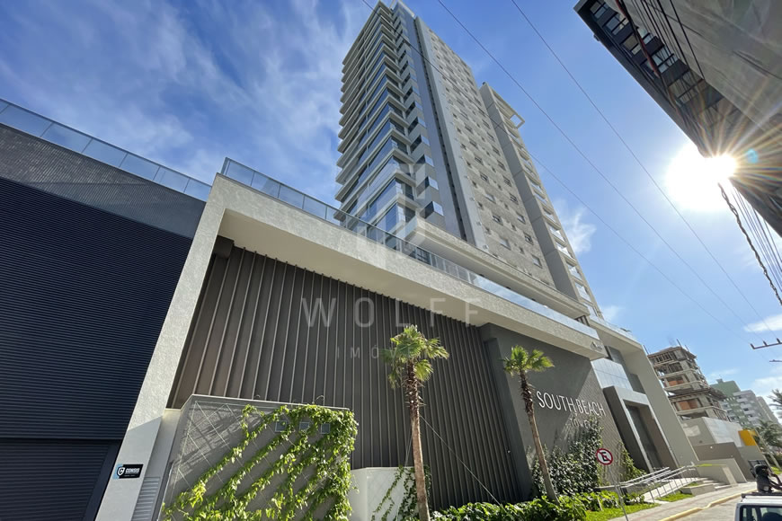 JD1308 - Apartamento mobiliado de frente para o mar