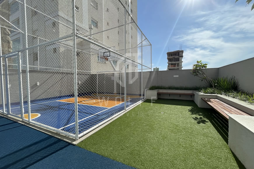 JD1308 - Apartamento mobiliado de frente para o mar