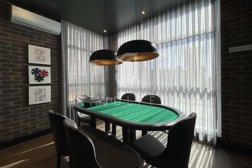 JD1308 - Apartamento mobiliado de frente para o mar