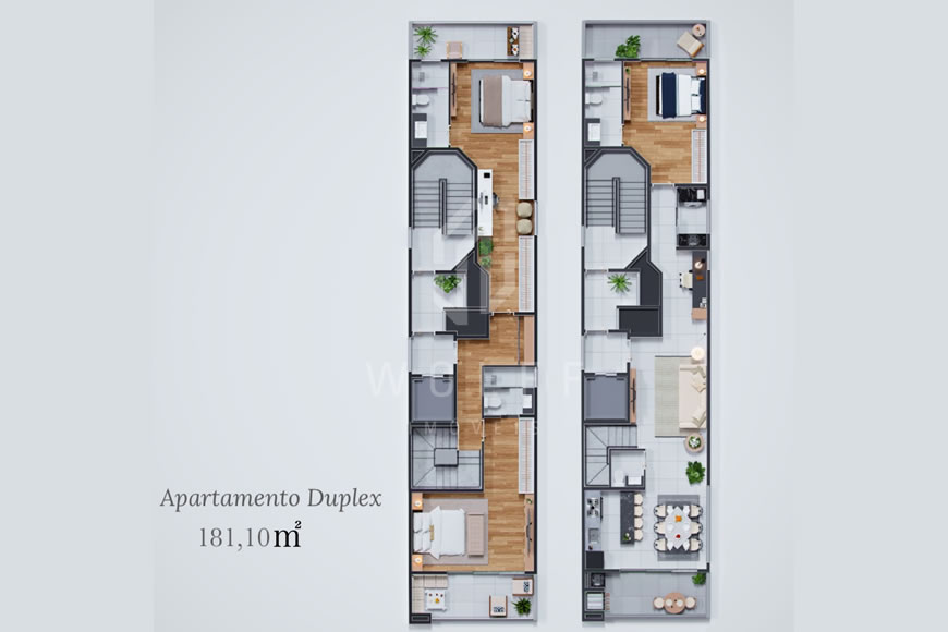 JD1317 - Verona Residence - Apartamentos no Centro