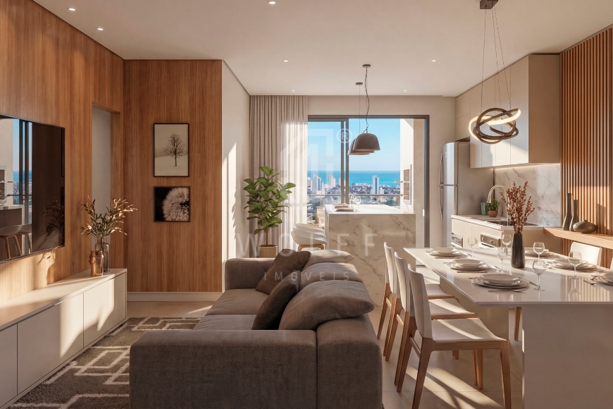 JD1319 - Apartamentos a 250 metros da praia em em Itajuba