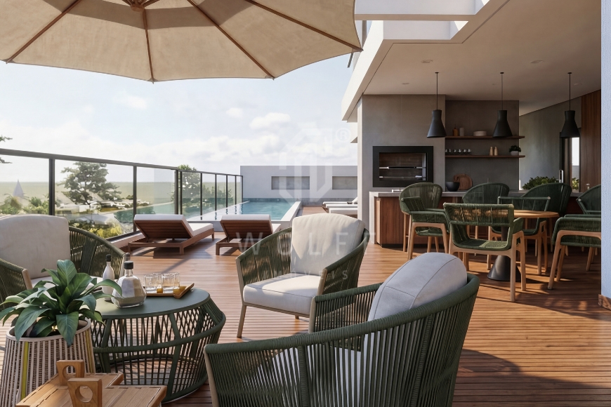 JD1319 - Apartamentos a 250 metros da praia em em Itajuba