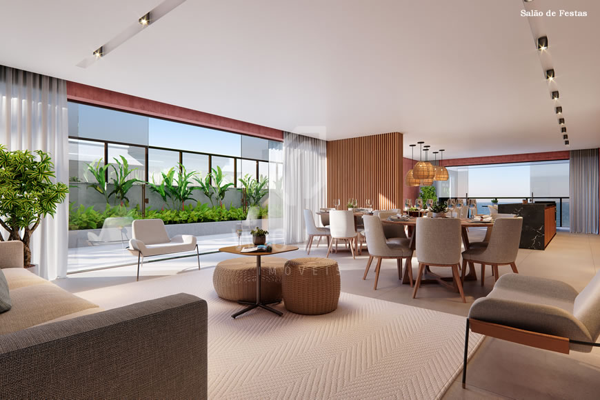 JD1324 - Apartamento Frente Mar na Praia do Tabuleiro