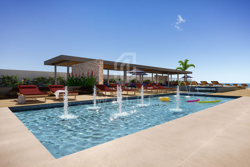 JD1324 - Apartamento Frente Mar na Praia do Tabuleiro