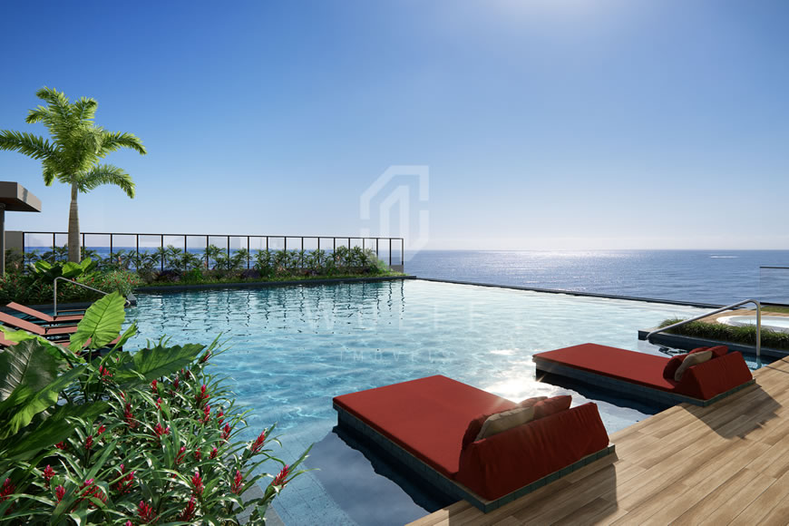 JD1324 - Apartamento Frente Mar na Praia do Tabuleiro