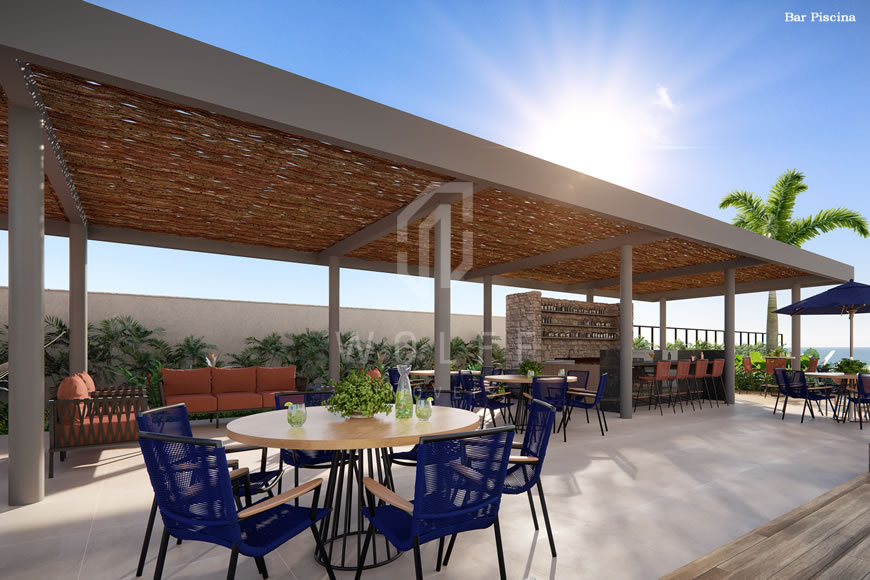 JD1324 - Apartamento Frente Mar na Praia do Tabuleiro