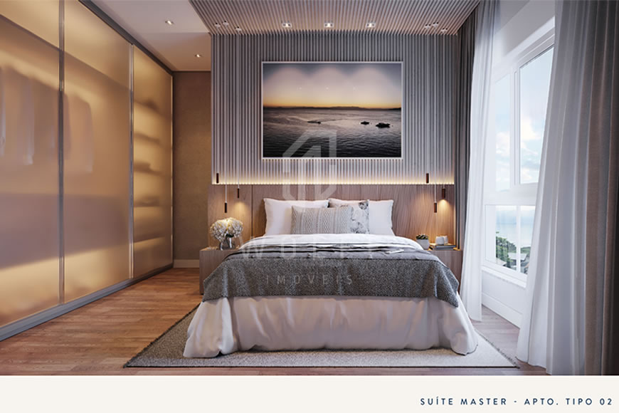 JD1333 - Breeze Tower - Apartamento de 02 suítes com Vista Mar 