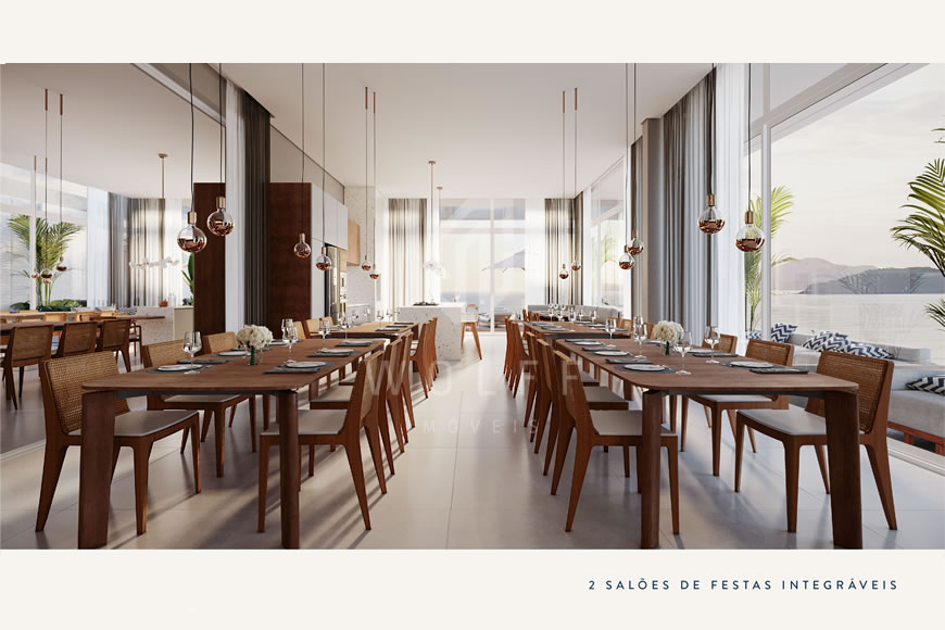JD1333 - Breeze Tower - Apartamento de 02 suítes com Vista Mar 