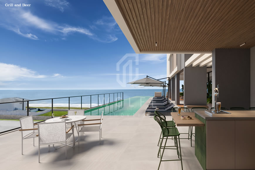 JD1335 - Apartamentos com Vista Permanente para o Mar