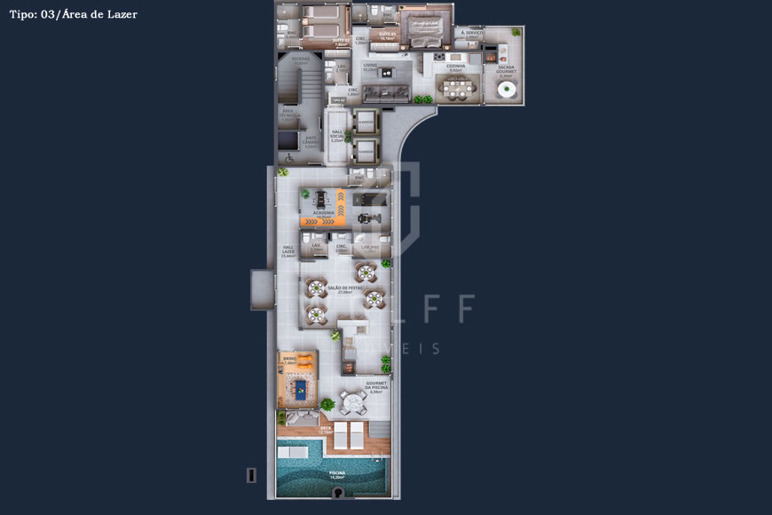 JD1348 - Brisa Residence - Apartamentos a 80m da Praia