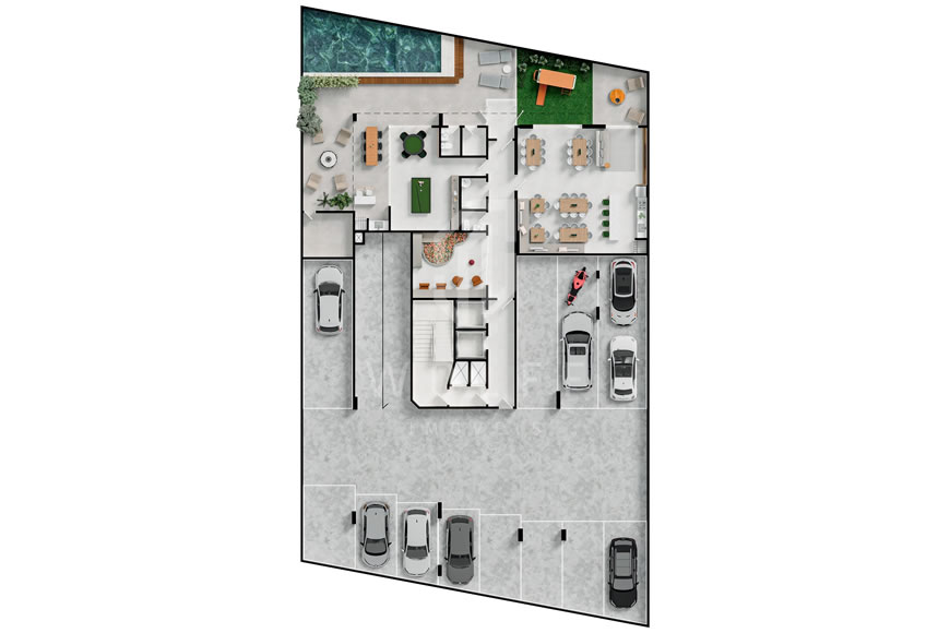 JD1352 - Cartagena Residencial - Apartamentos a 150m da Praia 