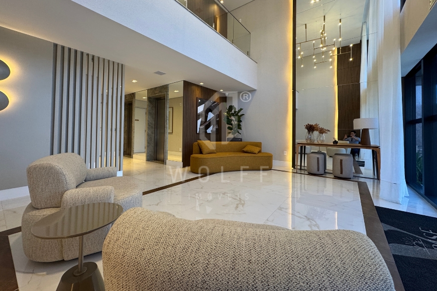 JD1355 - Apartamento Sofisticado com Vista para o Mar