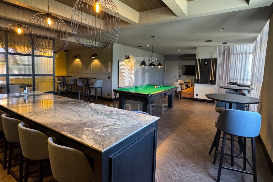 JD1355 - Apartamento Sofisticado com Vista para o Mar