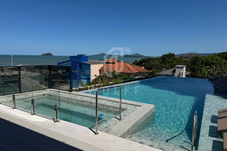 JD1355 - Apartamento Sofisticado com Vista para o Mar