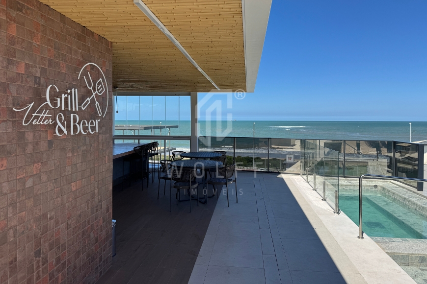 JD1355 - Apartamento Sofisticado com Vista para o Mar