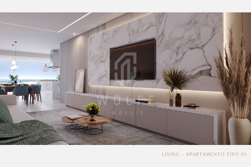 JD1355 - Sunrise Tower - Apartamento Sofisticado com Vista para o Mar