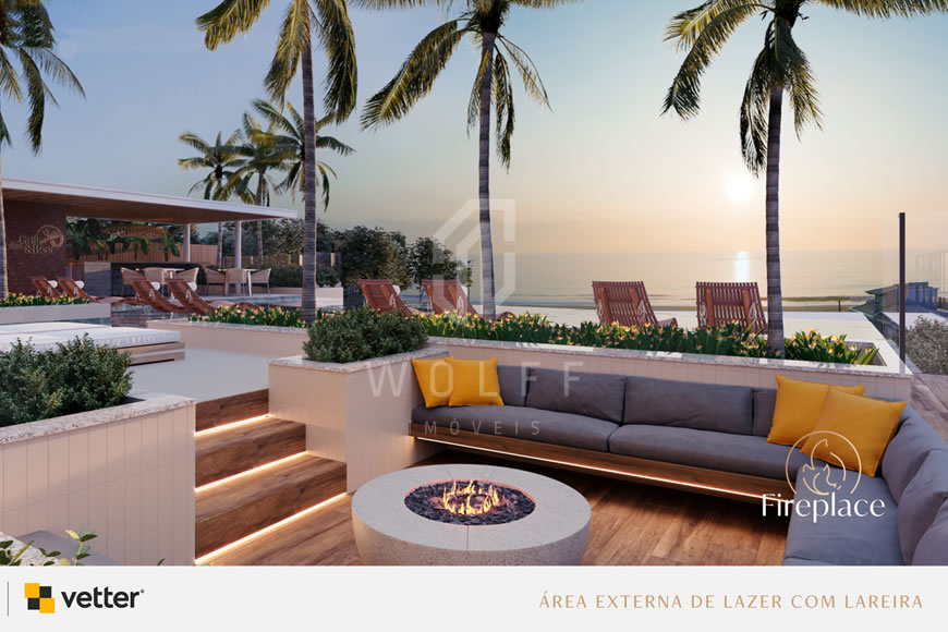 JD1355 - Sunrise Tower - Apartamento Sofisticado com Vista para o Mar