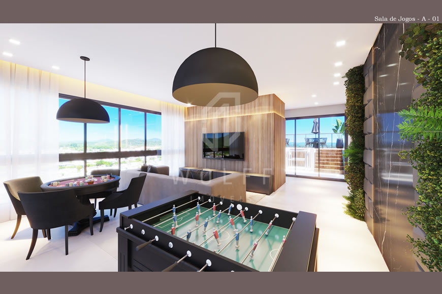 JD1359 - Ilha de Bali - Apartamento com Alto Padrão de Acabamento