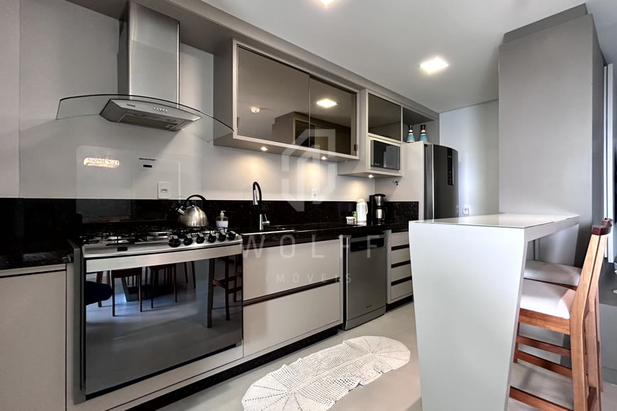 JD1363 - Apartamento Mobiliado a apenas 50 metros da Praia