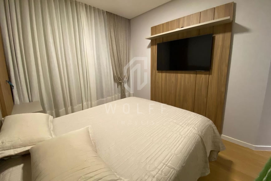 JD1364 - Apartamento Mobiliado com Ótimo Padrão de Acabamento
