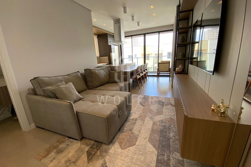 JD1364 - Apartamento Mobiliado com Ótimo Padrão de Acabamento