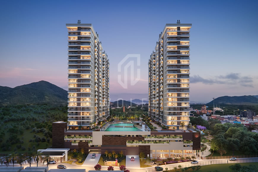 JD1371 - Apartamentos com uma vista incrível