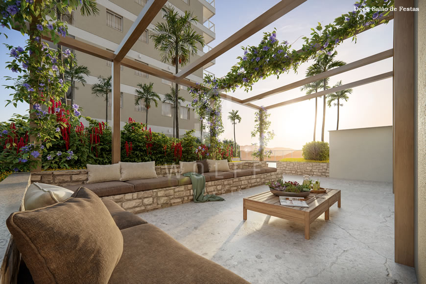 JD1371 - Apartamentos com uma vista incrível